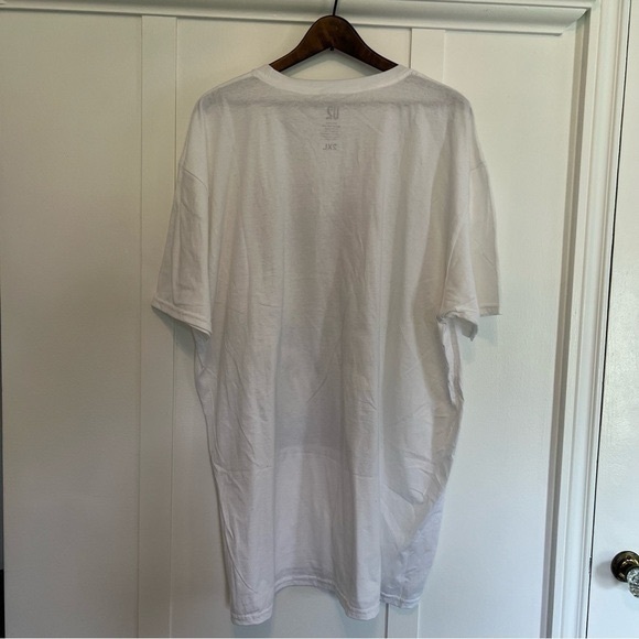 U2 1987 The Joshua Tree Tour Mens 2XL White Tee - Picture 4 of 5